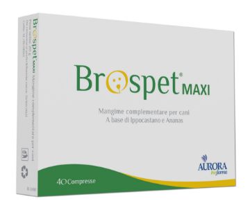 BROSPET MAXI 40 COMPRESSE PER OTOEMATOMI