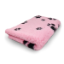 Tappeto VETBED ROSA CON ZAMPE NERE tg. L 150 X 100 cm antiscivolo cani gatti  