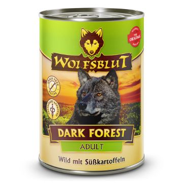  WOLFSBLUT SELVAGGINA DARK FOREST 395 GR.  UMIDO CANE 