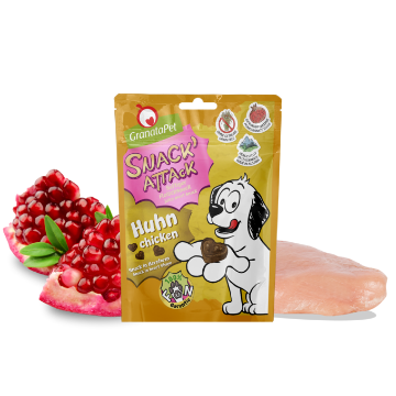 SNACK ATTACK SOFT AL POLLO 100 gr GRANATAPET 