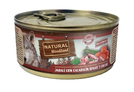 NATURAL WOODLAND CINGHIALE E ZUCCHINI  UMIDO CANE 170 gr 