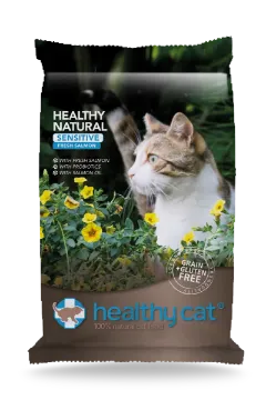 HEALTHYCAT SALMONE GATTO 4 kg GRAIN FREE kitten e adult