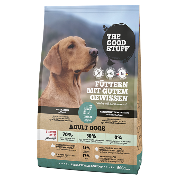 THE GOODSTUFF AGNELLO 12,5 KG  CANE ADULTO  GRAIN FREE 