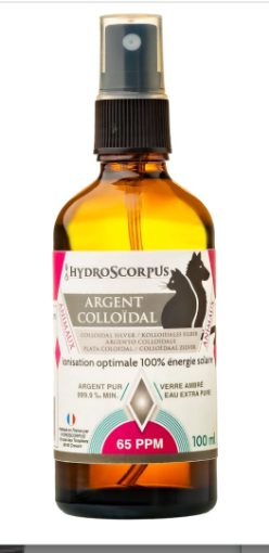 SPRAY ARGENTO COLLOIDALE 65 PPM ANTIBATTERICO DERMATITI FERITE MICOSI CANI GATTI