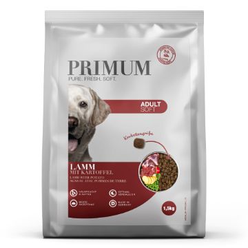 PRIMUM SEMIUMIDO GRAIN FREE 50/50 AGNELLO PATATE 1,5 kg