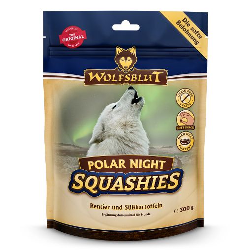  WOLFSBLUT SOFT SNACK RENNA POLAR NIGHT SQUASHIES   MAXI FORMATO 300 GR