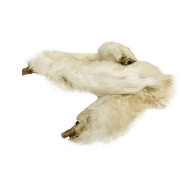 100 GR ZAMPE di CONIGLIO CON PELO TOPMAST