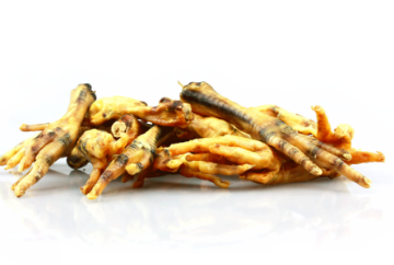 ZAMPE DI POLLO ESSICCATE 250 GR.  SNACK CANE