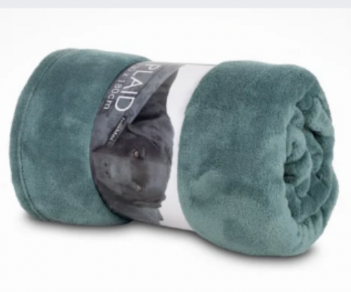 COPERTA PLAID MENTA 130 X 180 CM  