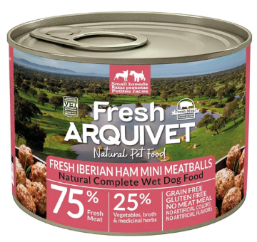 200 GR. PROSCIUTTO POLPETTE ARQUIVET UMIDO CANE