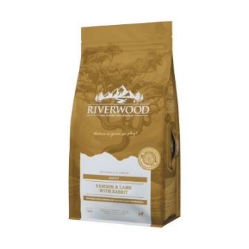  RIVERWOOD CANE 65/35 ADULT CERVO, AGNELLO E CONIGLIO 12 KG GRAIN FREE 