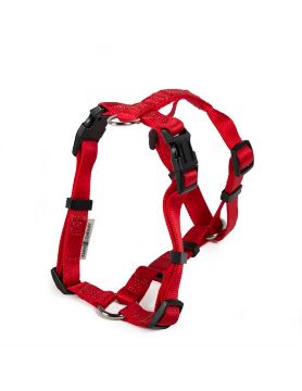 PETTORINA AD H NYLON ROSSA TG L 71~91 cm 
